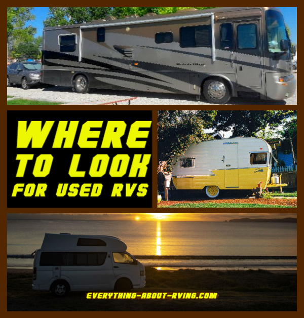 Where To Look For Used RVs