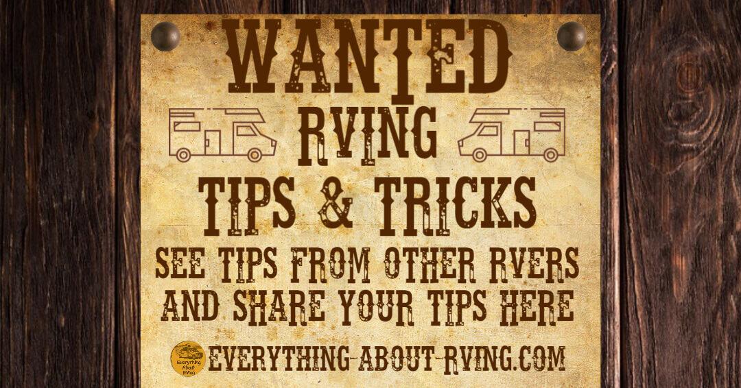 RVing Tips and Tricks