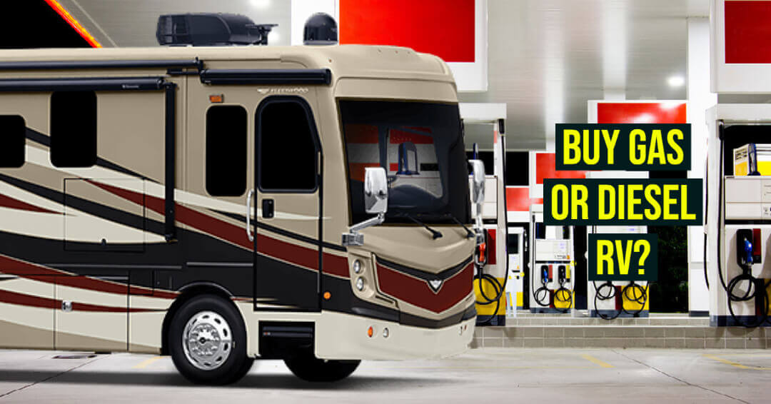 Planning an RVing adventure? Learn about the differences between gas and diesel RVs to choose the best one.