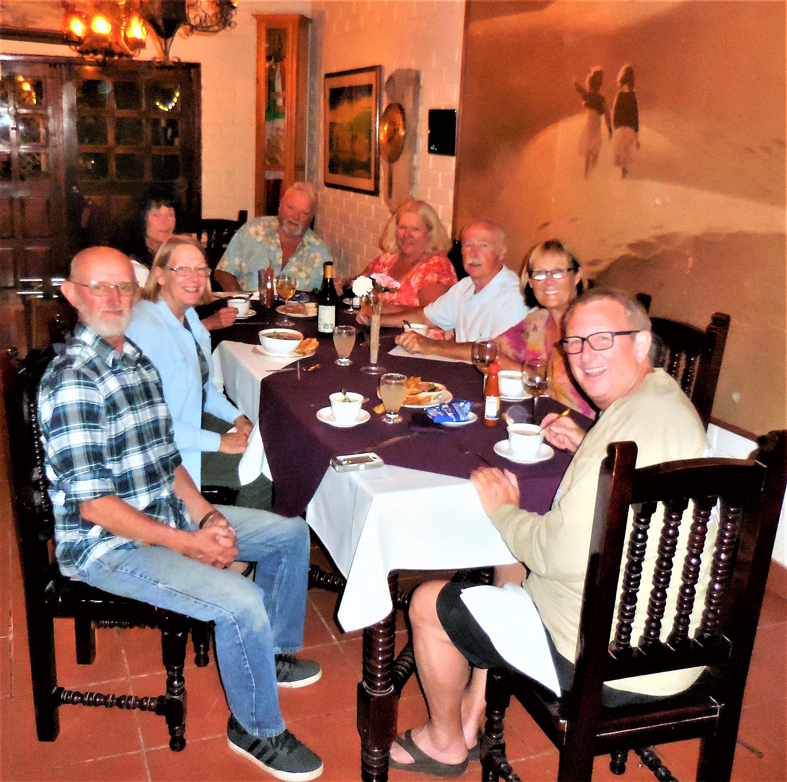 Dinner at Malarrimo's Restaraunt