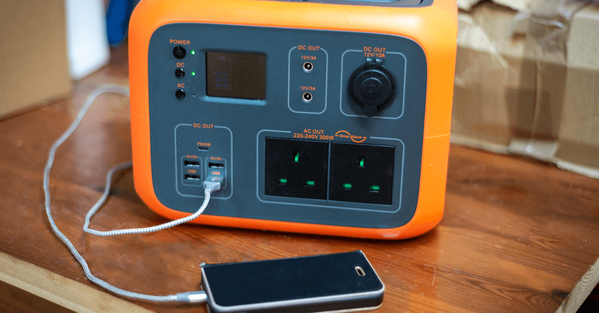 A portable power station