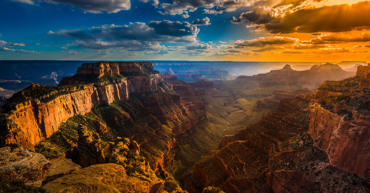 Sunset at the Grand Canyon