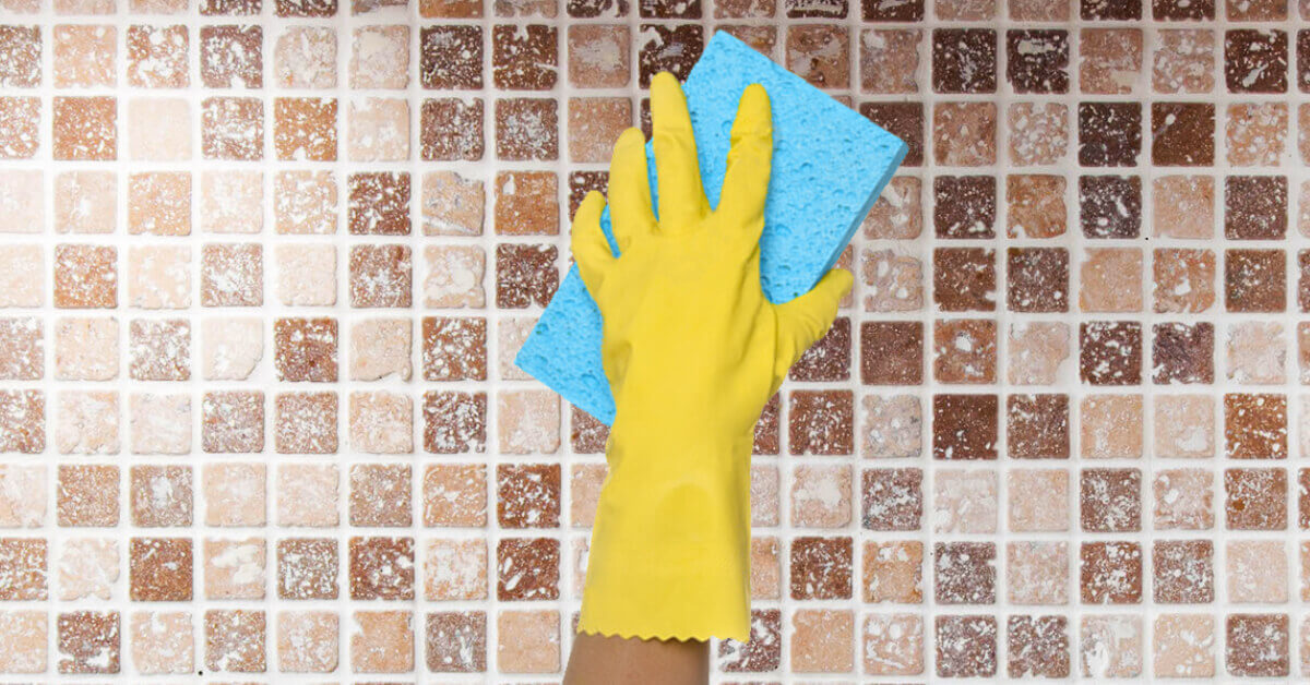 Maintaining an RV kitchen backsplash wall