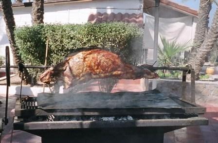 Pig Roasting at the Hotel Serenidad