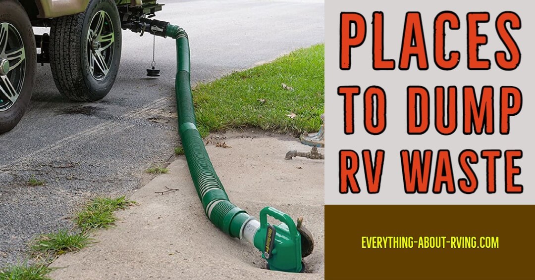 Ideal Places to Empty RV Waste and the Costs Involved
