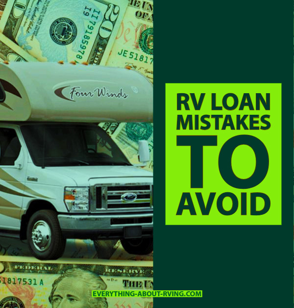 RV Loan Mistakes That You Must Avoid