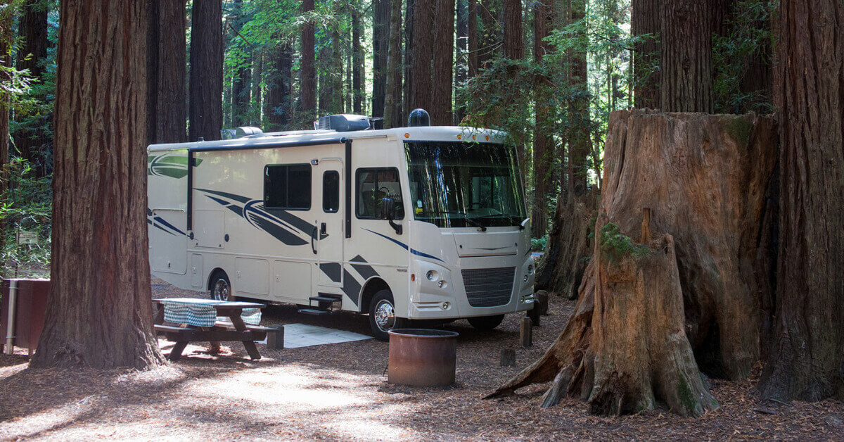 A breakdown of the top 20 national parks for RVers based on scenery and amenities