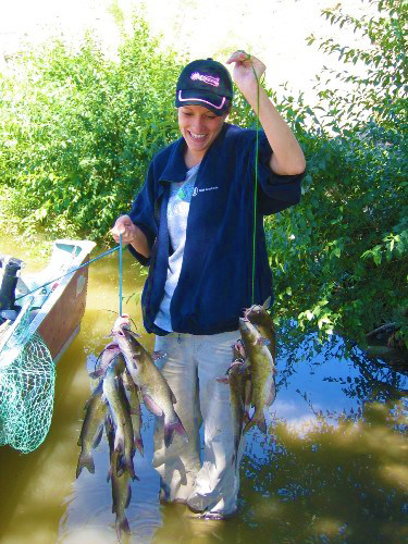 Fishing at Bighorn Canyon