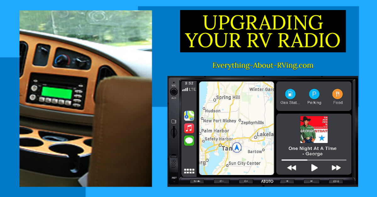Upgrading your RV radio with a car stereo is a great way to improve the sound quality in your RV