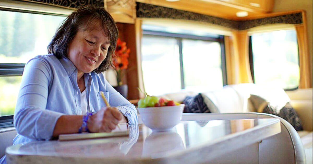 A travel journal, also called a vacation diary, is the perfect way to document your RV vacation