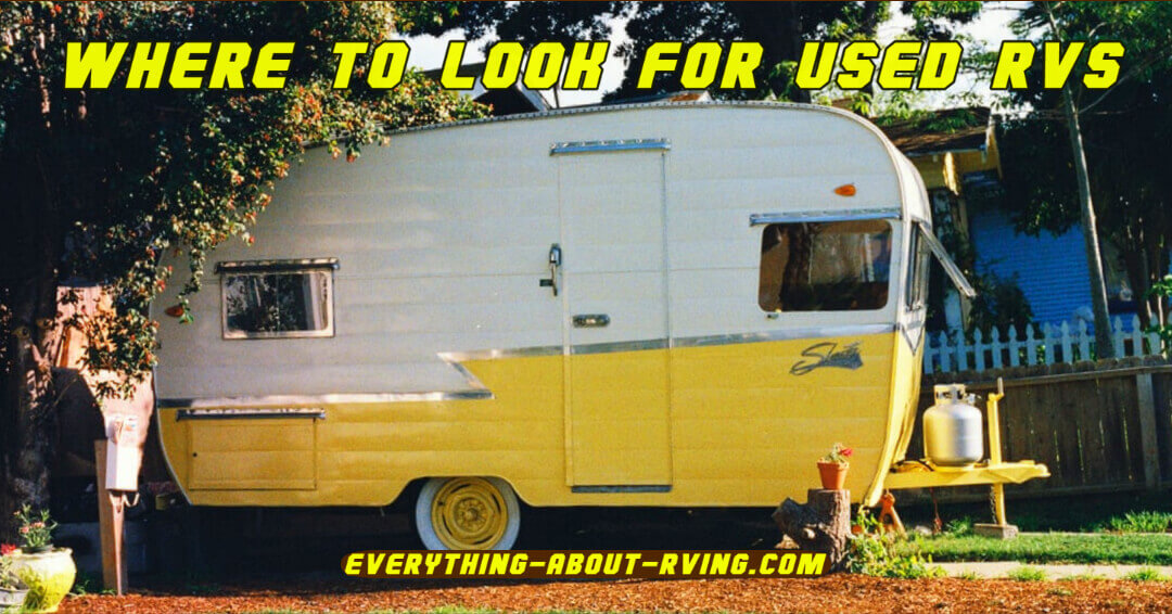 Where To Look For Used RVs