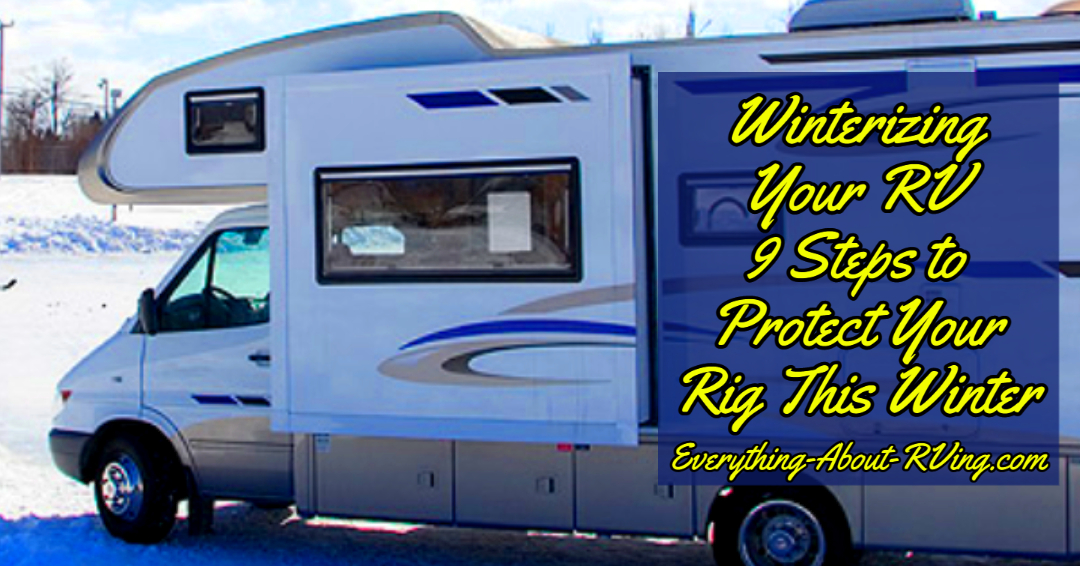 Winterizing Your RV