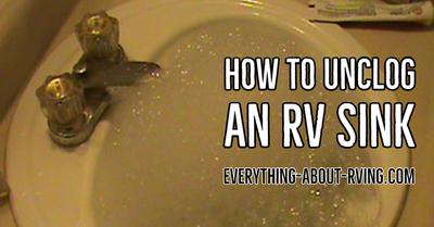 Can I Use Drano In the Drains In My RV?