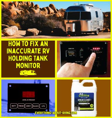 How to Fix an  Inaccurate RV  Holding Tank Monitor
