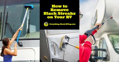 How to Remove Black Streaks on Your RV