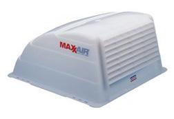 Pictured Maxxair Translucent White Vent Cover