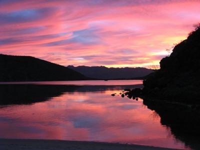 Sunrise at Santispac