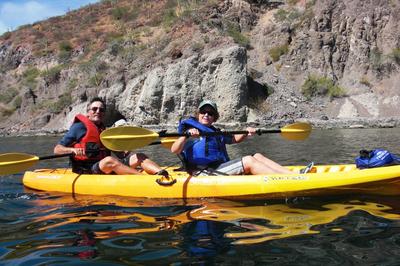 Kayaking is popular from Juncalito