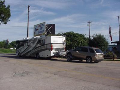 Leaving Lone Star RV Resort