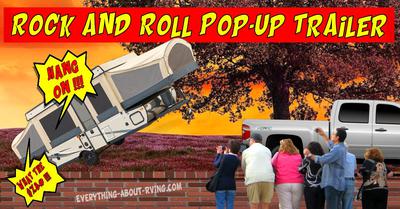 Rock and Roll Pop-Up Trailer