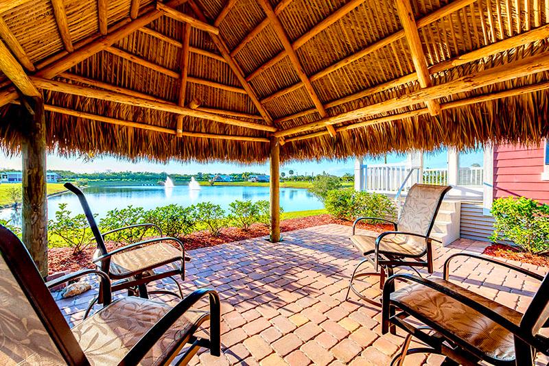 gazebo at Florida's Silver Palms RV Resort
