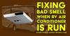 Fixing Bad Smell When RV Air Conditioner Is Running