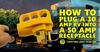 How to plug a 30 Amp RV into a 50 Amp Receptacle 