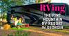 RVing The Pine Mountain RV Resort in Georgia