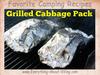 Grilled Cabbage Pack