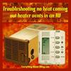 Troubleshooting no heat coming out heater vents in an RV
