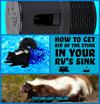 How to get rid of the stink in your RV's sink