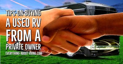 Tips on Buying a Used RV From a Private Owner