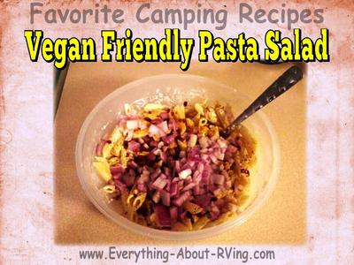 Vegan Friendly Pasta Salad Ready To Stir