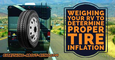 Weighing Your RV to Determine Proper Tire Inflation