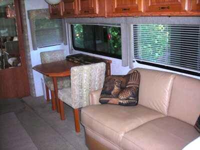 The Dinette in Our RV