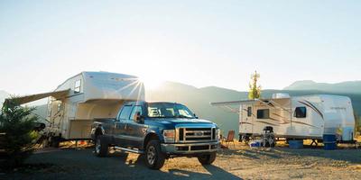 RVing at Whistler RV Park